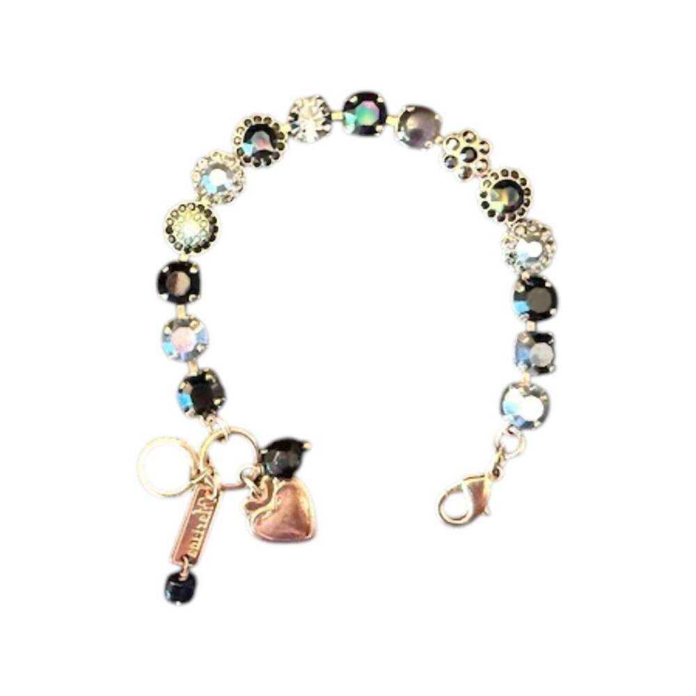NEW MARIANA women's rocky road bracelet in rose gold